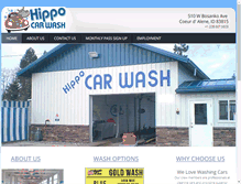 Tablet Screenshot of hippocarwash.com